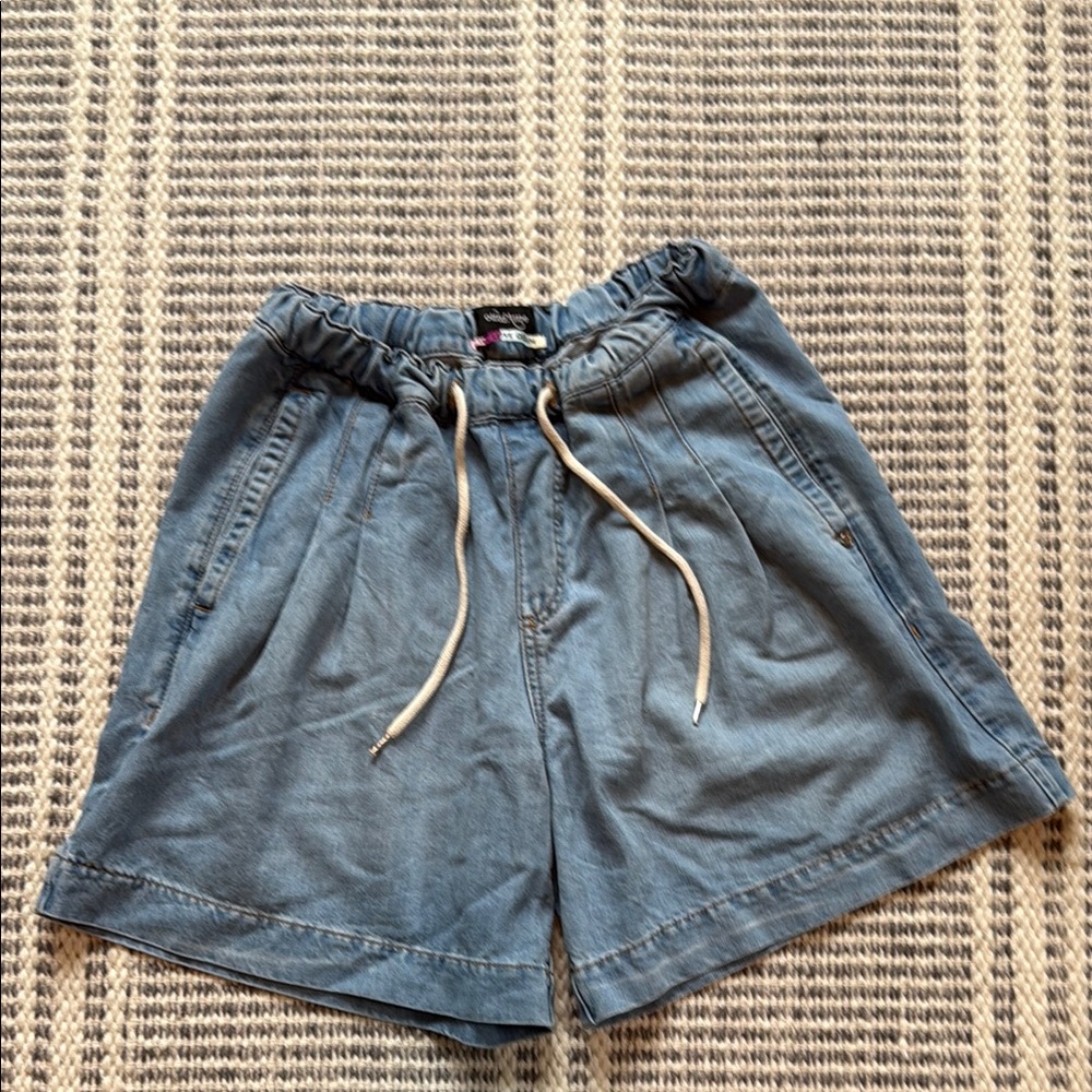 Blue Denim Women's Shorts